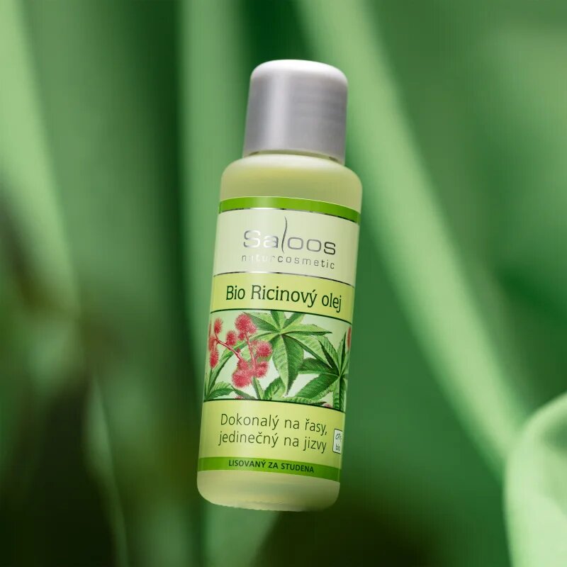 Saloos Oleje Lisované Za Studena Ricinový Bio ricinový olej na obličej a tělo 50 ml