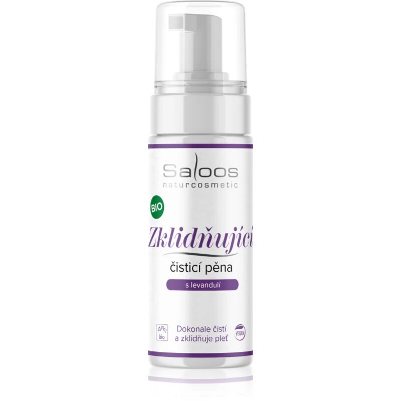 Saloos Zklidnění zklidňující čisticí pěna s levandulí 150 ml