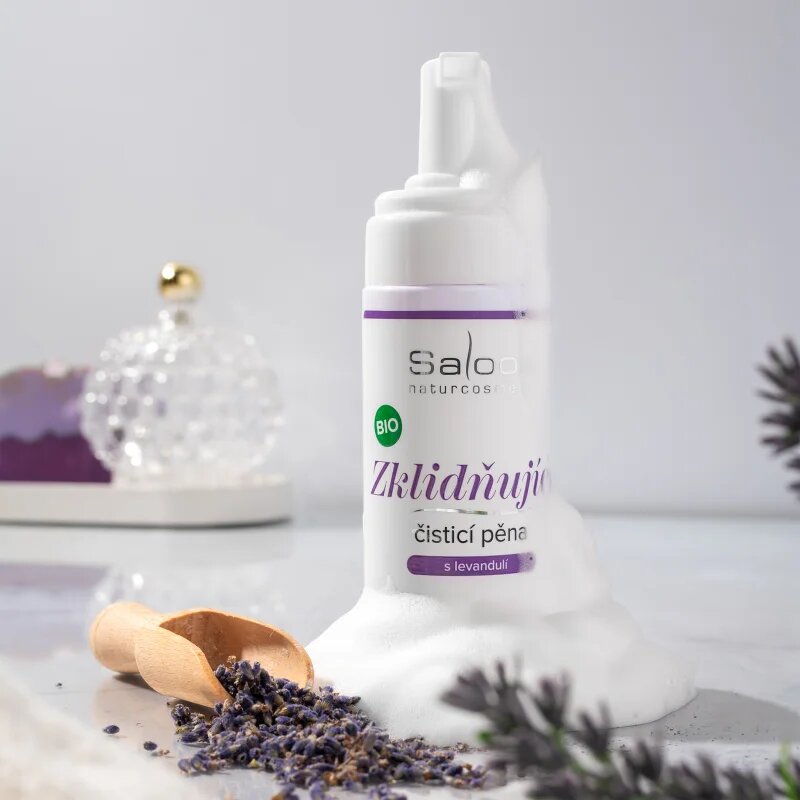 Saloos Zklidnění zklidňující čisticí pěna s levandulí 150 ml