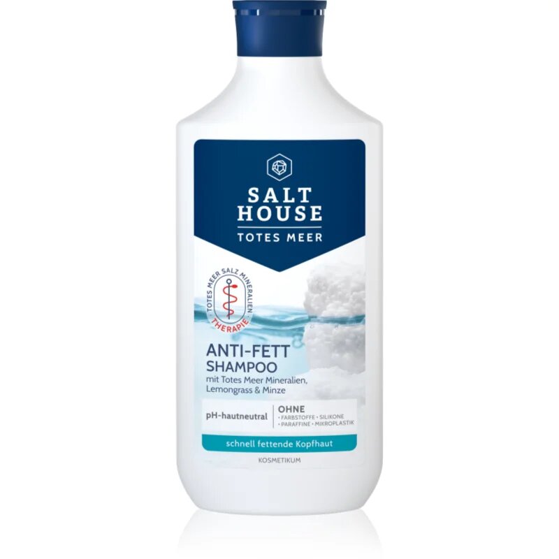 Salt House Dead Sea Therapy Anti-grease Shampoo šampon pro mastnou vlasovou pokožku 250 ml