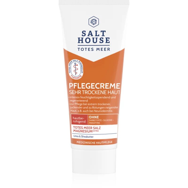 Salt House Dead Sea Therapy Care Cream pečující krém pro velmi suchou pokožku 75 ml