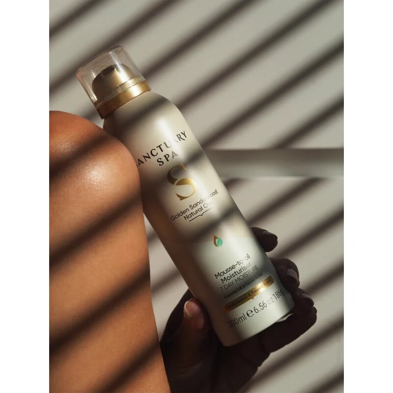 Sanctuary Spa Golden Sandalwood hydratační pěna s vyživujícím účinkem 200 ml