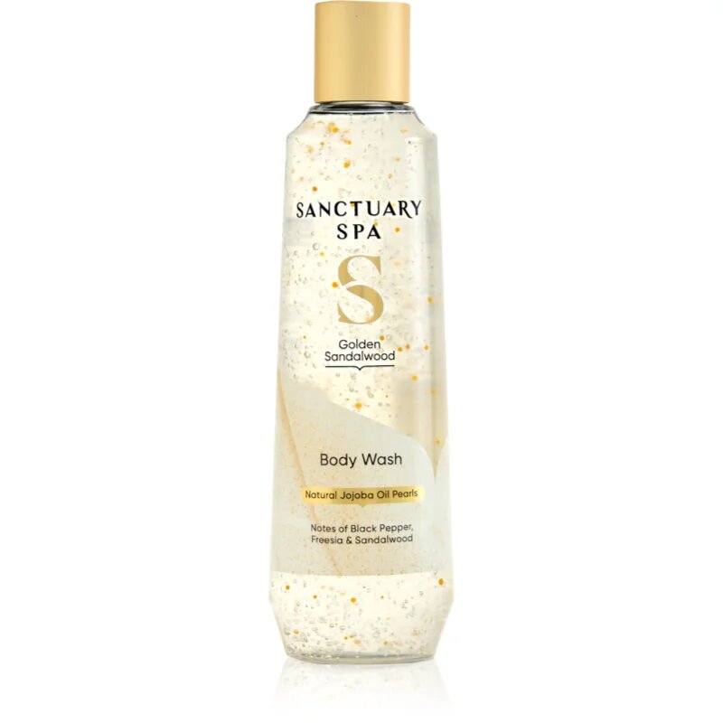 Sanctuary Spa Golden Sandalwood osvěžující sprchový gel 250 ml