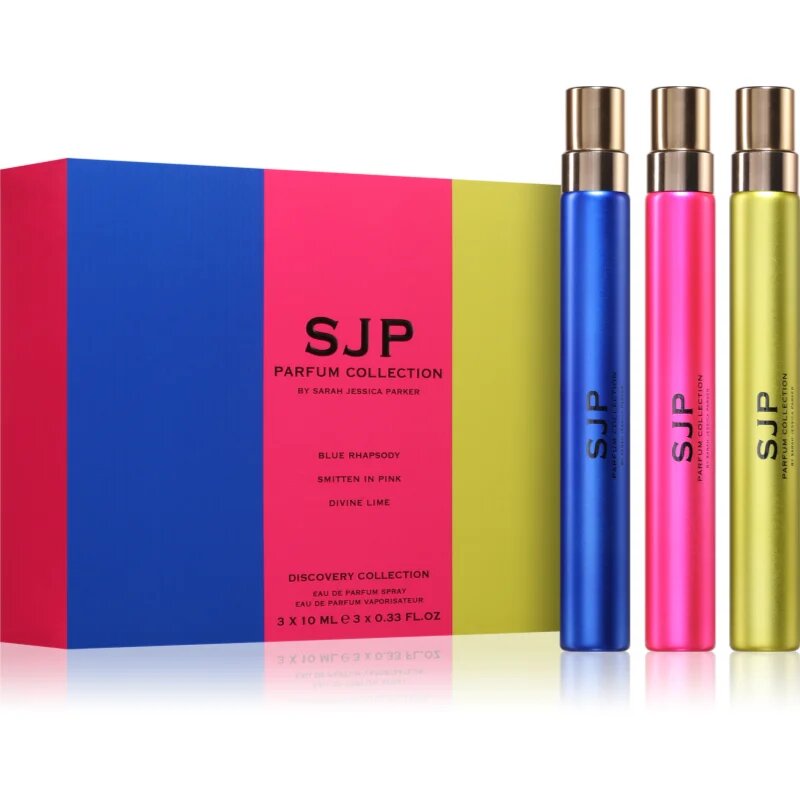 Sarah Jessica Parker SJP Parfum Collection Discovery Kit sada pro ženy 3x10 ml