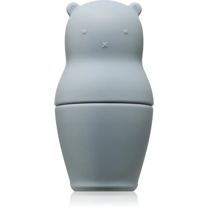 Saro Baby Silicone Didactic Matrioskas aktivity hračka Mist Blue 4 ks