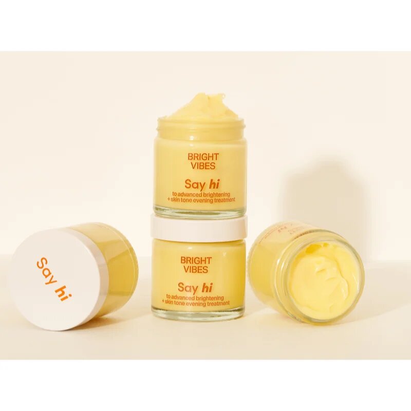 Say Hi Bright Vibes rozjasňující krém pro pleť s hyperpigmentací 50 ml