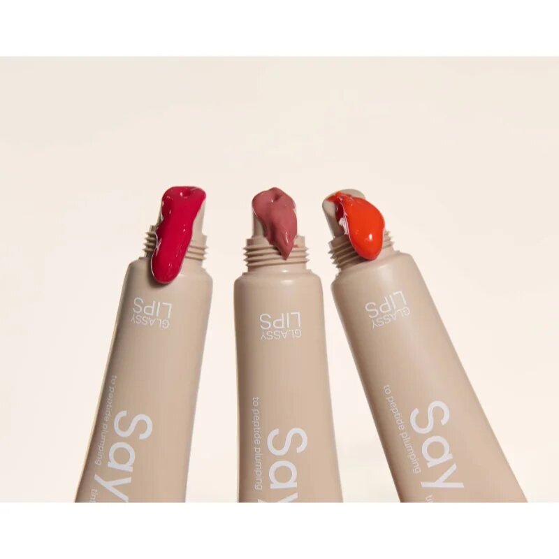 Say Hi Glassy Lips tónovací balzám na rty s peptidy odstín Coral 10 ml