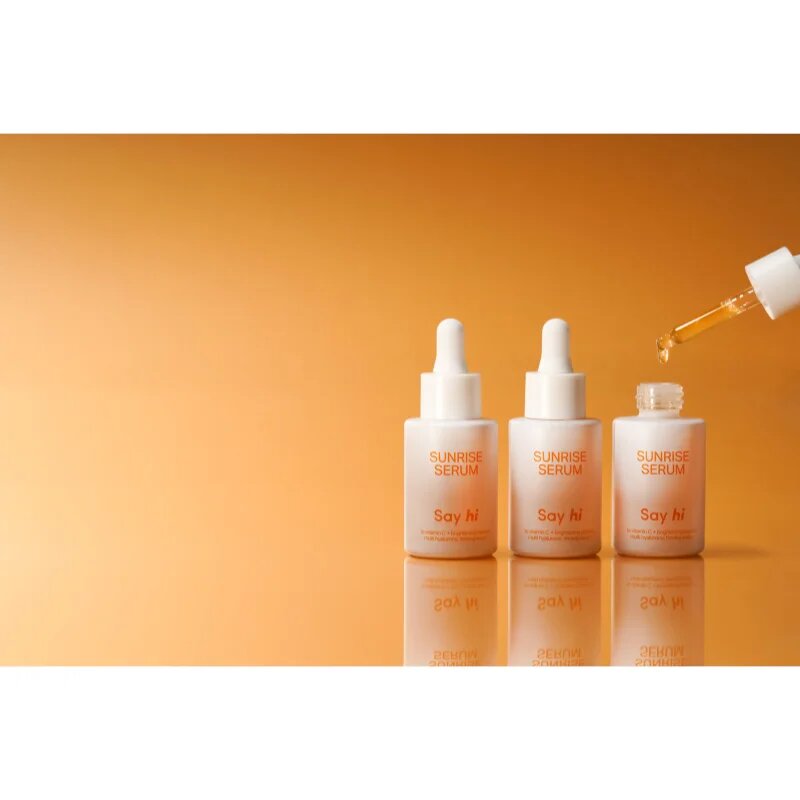 Say Hi Sunrise rozjasňující sérum pro zpevnění pleti s vitamínem C 30 ml