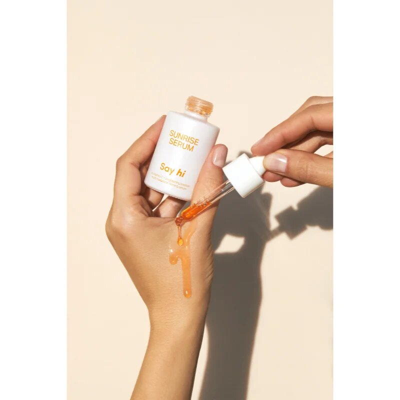 Say Hi Sunrise rozjasňující sérum pro zpevnění pleti s vitamínem C 30 ml