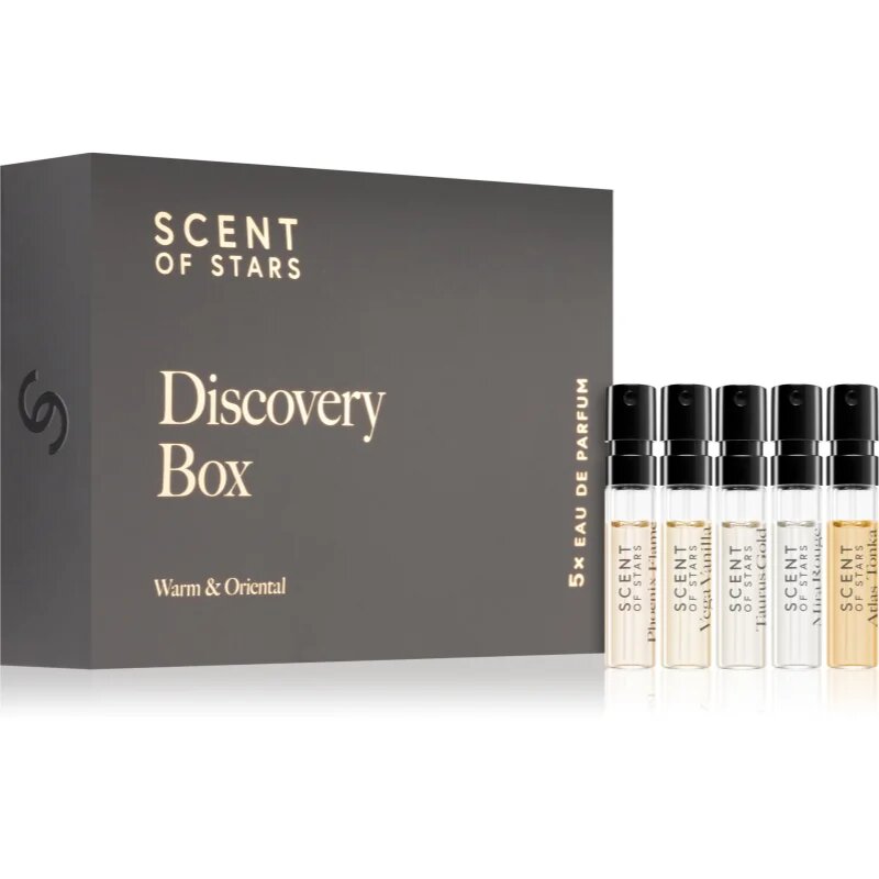 SCENT OF STARS Discovery Box: Warm & Oriental sada unisex 5x2 ml