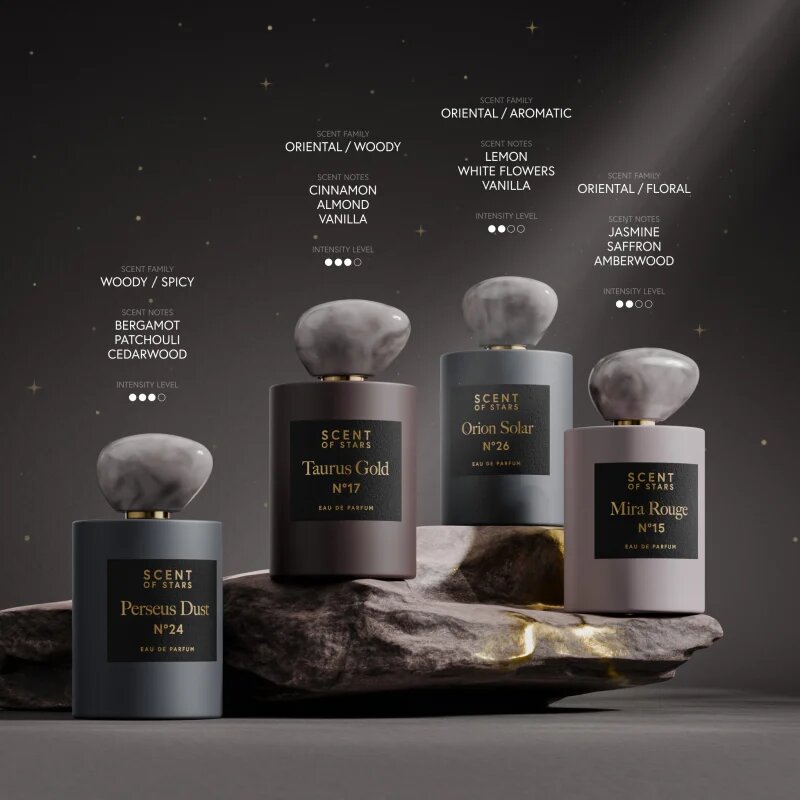 SCENT OF STARS Mira Rouge Nº 15 parfémovaná voda pro ženy 100 ml