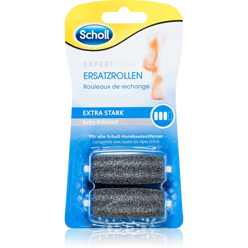 Scholl Expert Care Extra Strong náhradní hlavice do elektrického pilníku na chodidla 2 ks
