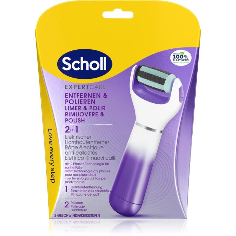 Scholl Expert Care File & Smooth elektrický pilník na chodidla 1 ks