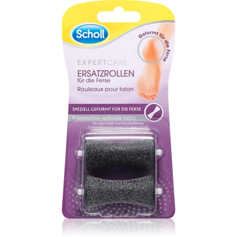 Scholl Expert Care Heel náhradní hlavice do elektrického pilníku na chodidla na paty 2 ks