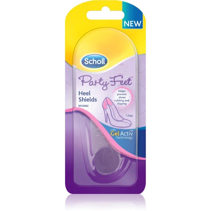 Scholl GelActiv Party Feet gelové polštářky na paty 2 ks