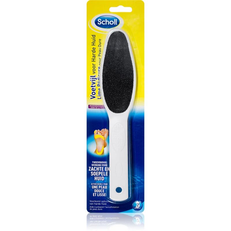 Scholl Hard Skin Foot File pilník na chodidla 1 ks
