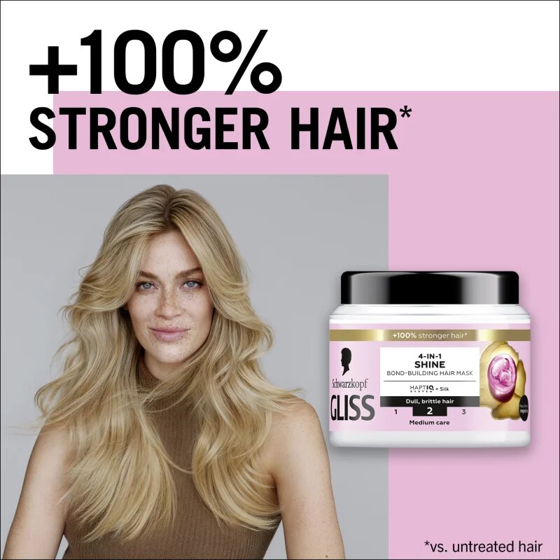 Schwarzkopf Gliss Liquid Silk maska pro posílení a lesk vlasů 400 ml