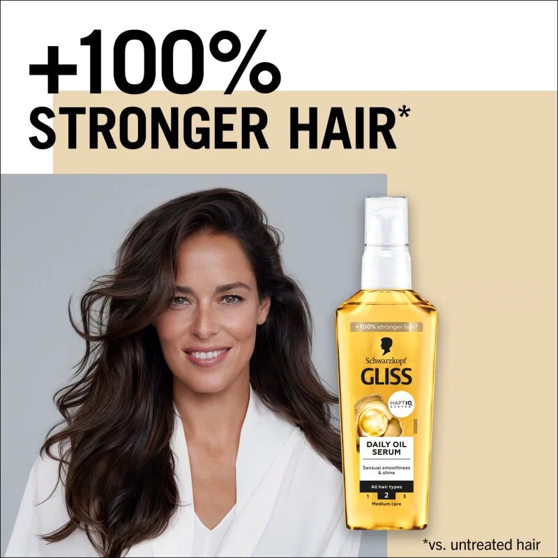 Schwarzkopf Gliss Oil Nutritive olejové sérum pro každodenní použití 75 ml
