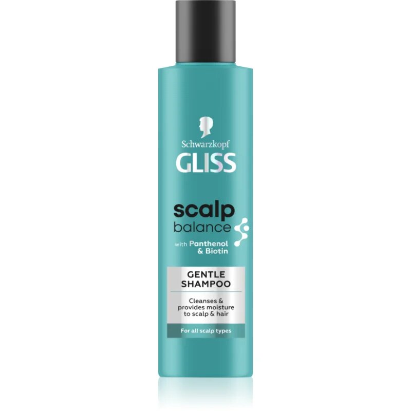 Schwarzkopf Gliss Scalp Balance jemný šampon ke každodennímu použití 200 ml
