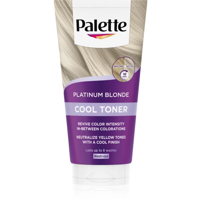 Schwarzkopf Palette Cool Toner toner pro neutralizaci žlutých tónů na vlasy 150 ml