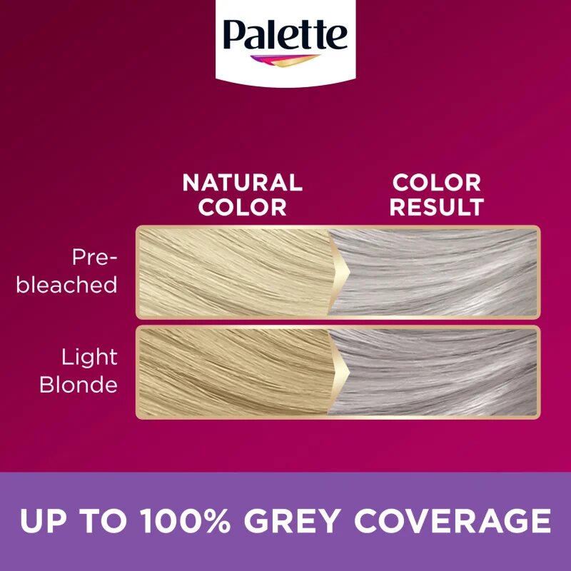 Schwarzkopf Palette Deluxe permanentní barva na vlasy odstín U71 Ledový stříbrný 1 ks