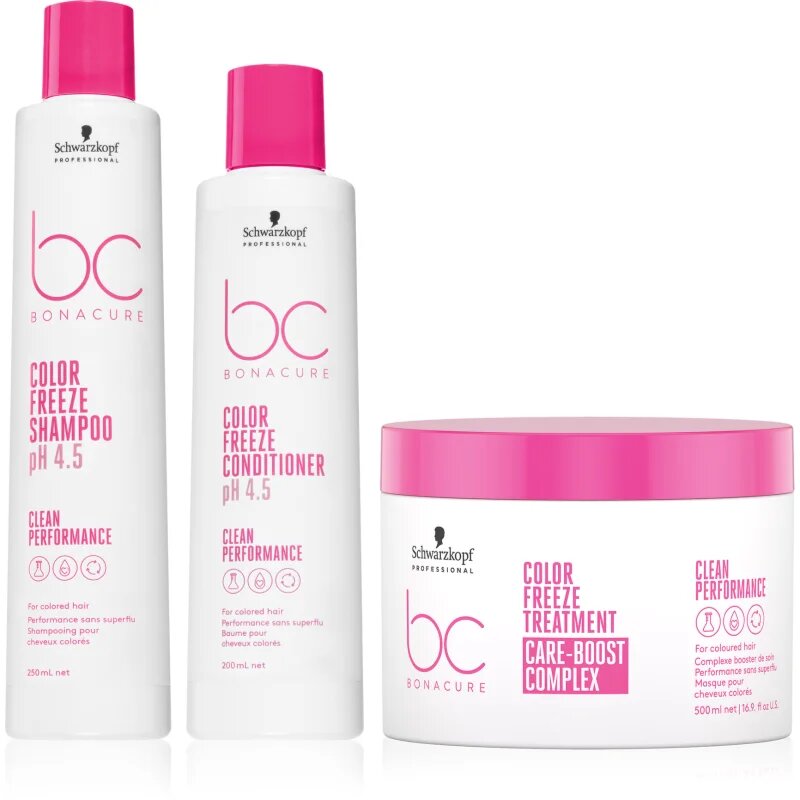 Schwarzkopf Professional BC Bonacure Color Freeze sada pro barvené vlasy
