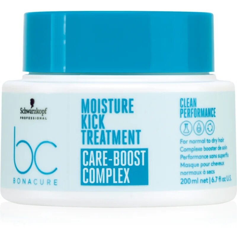 Schwarzkopf Professional BC Bonacure Moisture Kick hloubkově hydratační maska na vlasy 200 ml