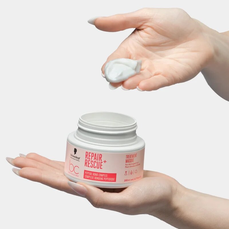 Schwarzkopf Professional BC Bonacure Repair Rescue+ intenzivně vyživující maska pro poškozené vlasy 200 ml