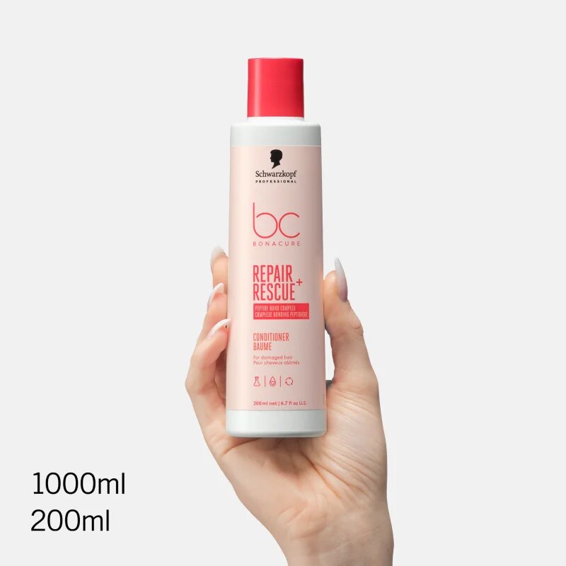 Schwarzkopf Professional BC Bonacure Repair Rescue+ intenzivní kondicionér pro poškozené vlasy 200 ml