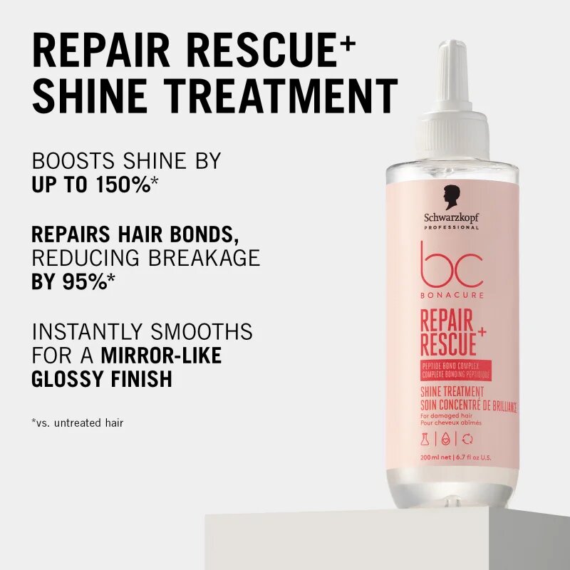 Schwarzkopf Professional BC Bonacure Repair Rescue+ koncentrovaná péče pro poškozené vlasy 200 ml