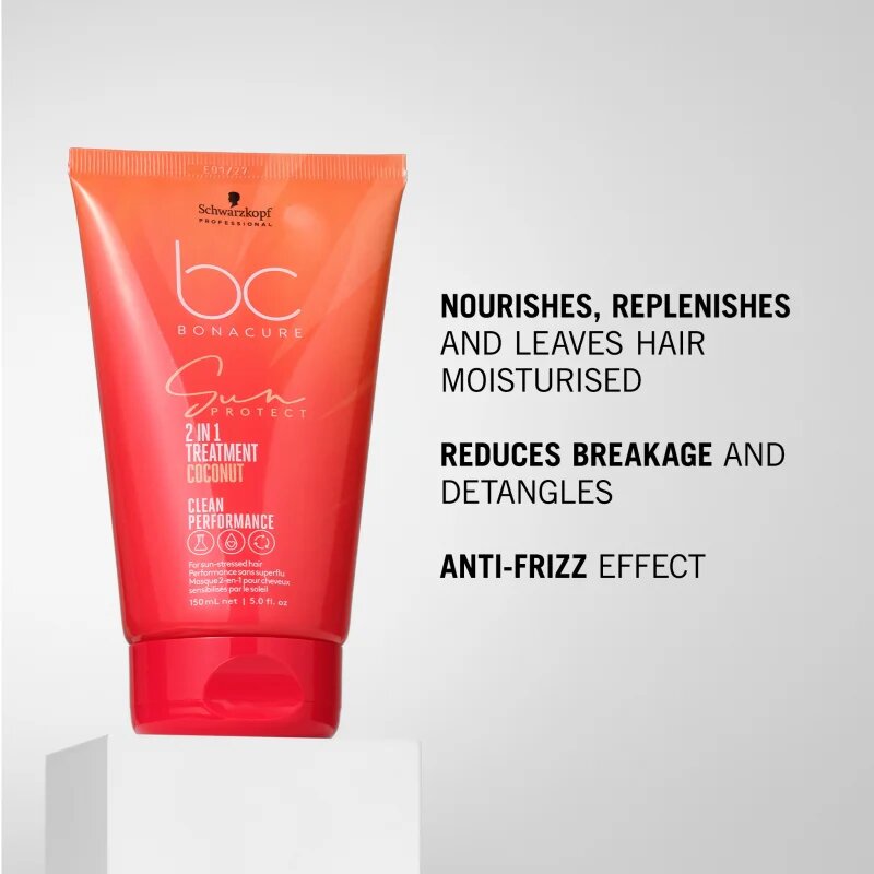 Schwarzkopf Professional BC Bonacure Sun Protect 2-IN-1 Treatment regenerační kúra 2 v 1 75 ml