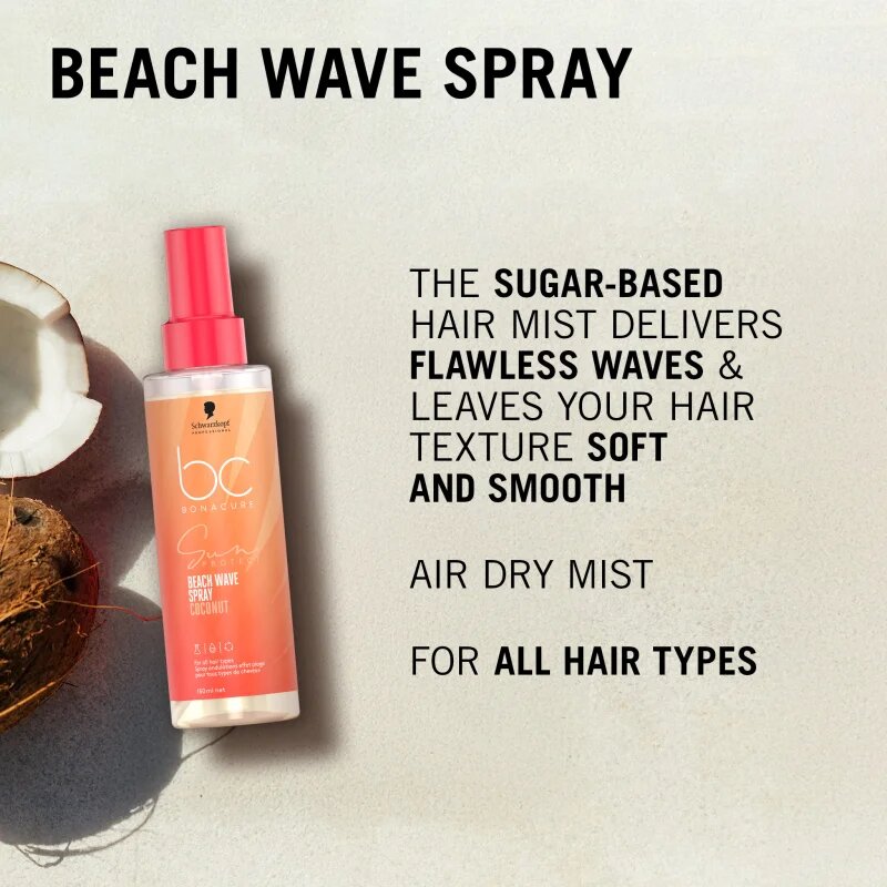 Schwarzkopf Professional BC Bonacure Sun Protect Beach Waves Spray sprej na vlasy pro plážový efekt 150 ml