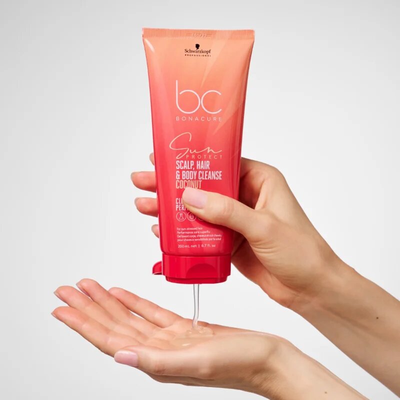 Schwarzkopf Professional BC Bonacure Sun Protect Scalp Hair & Body Cleanse šampon na vlasy i tělo 100 ml