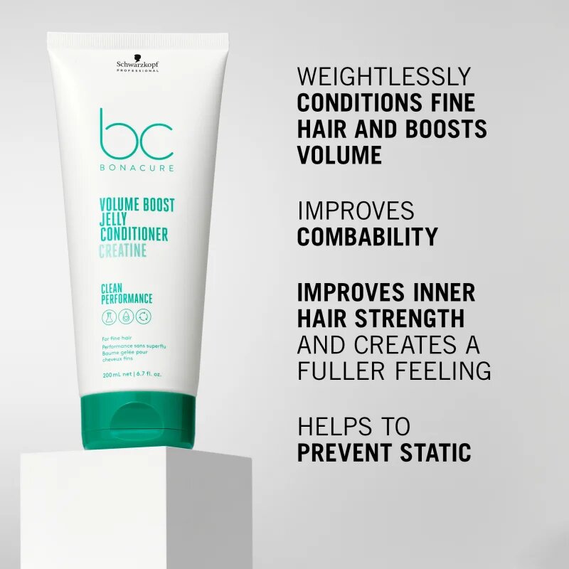 Schwarzkopf Professional BC Bonacure Volume Boost objemový kondicionér pro jemné a zplihlé vlasy 200 ml
