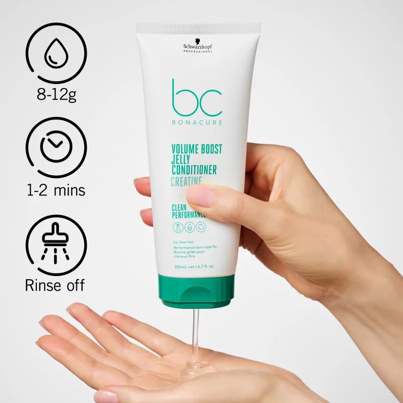 Schwarzkopf Professional BC Bonacure Volume Boost objemový kondicionér pro jemné a zplihlé vlasy 200 ml