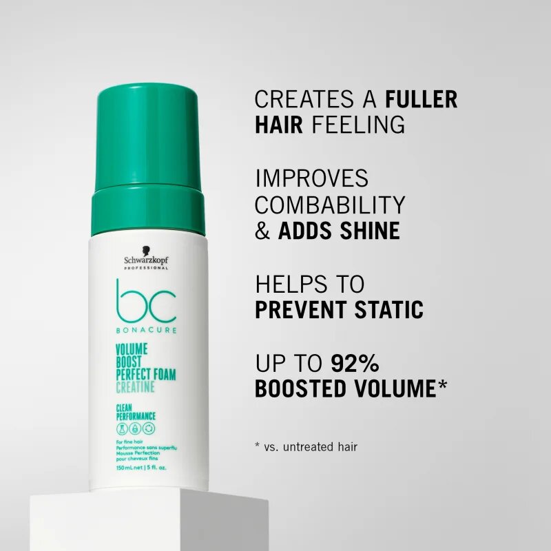 Schwarzkopf Professional BC Bonacure Volume Boost pěna pro objem vlasů 150 ml
