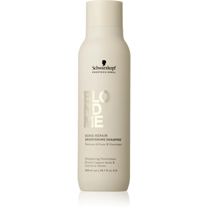 Schwarzkopf Professional Blondme Bond Repair Brightening Shampoo rozjasňující šampon pro blond vlasy 300 ml