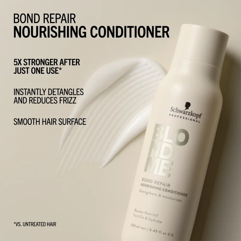 Schwarzkopf Professional Blondme Bond Repair Nourishing Conditioner vyživující kondicionér pro blond vlasy 250 ml