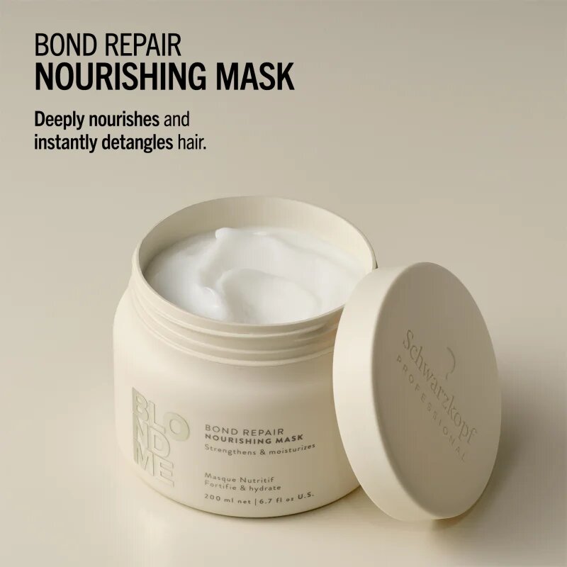 Schwarzkopf Professional Blondme Bond Repair Nourishing Mask intenzivně vyživující maska 200 ml