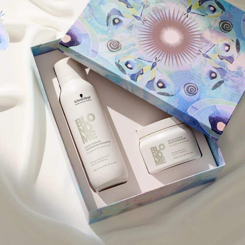 Schwarzkopf Professional Blondme Bond Repair Set dárková sada pro blond vlasy