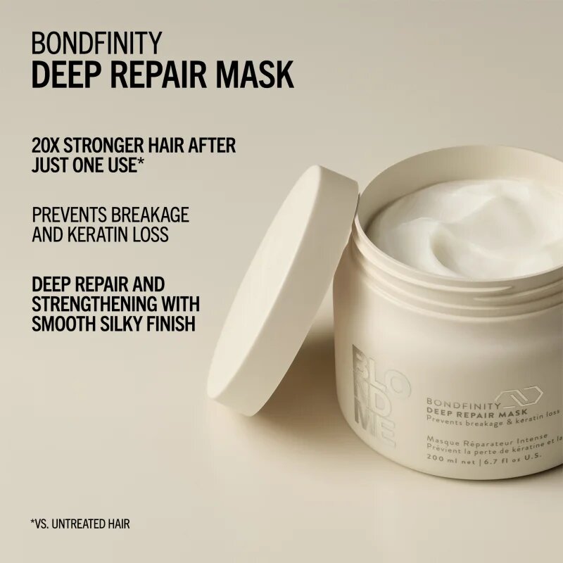 Schwarzkopf Professional Blondme Bondfinity Deep Repair Mask hloubkově regenerační maska 500 ml
