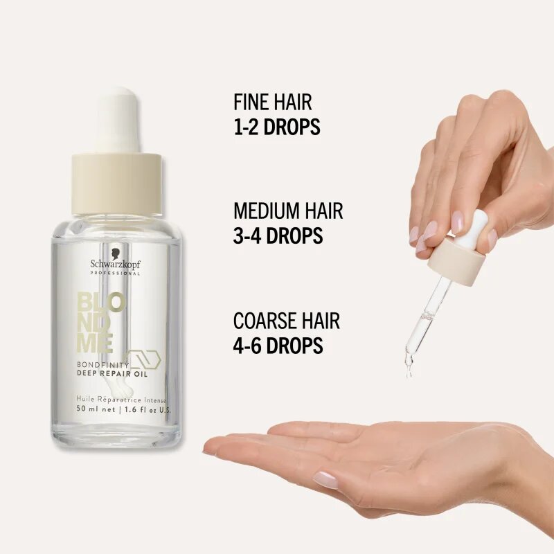 Schwarzkopf Professional Blondme Bondifity Deep Repair Oil výživný olej na vlasy 50 ml