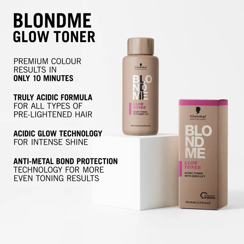 Schwarzkopf Professional Blondme Glow Toner tónovací barva na vlasy odstín Frosty Gold 10-51 60 ml
