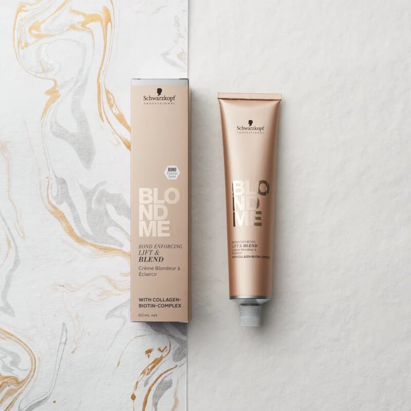 Schwarzkopf Professional Blondme Lift & Blend zesvětlující krém pro blond vlasy odstín Ice 60 ml