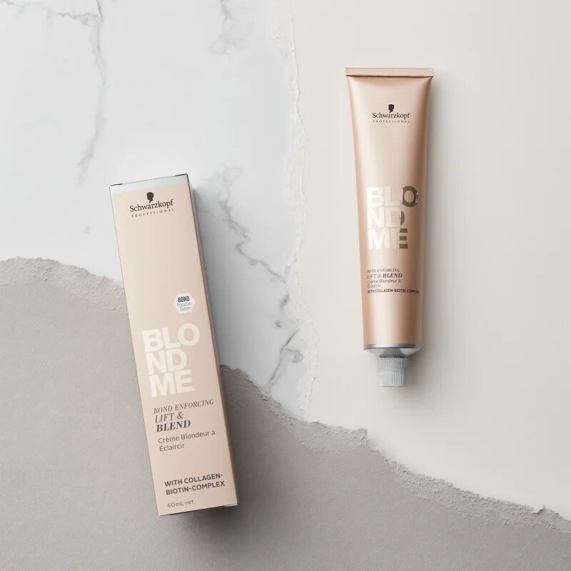 Schwarzkopf Professional Blondme Lift & Blend zesvětlující krém pro blond vlasy odstín Ice-Irisé 60 ml