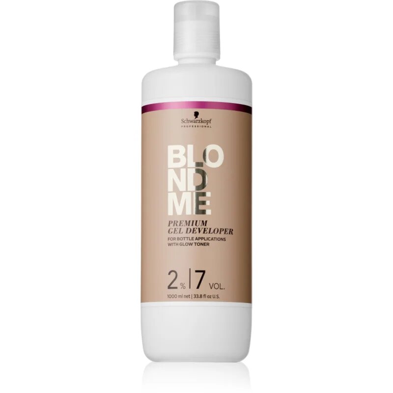 Schwarzkopf Professional Blondme Premium Gel Developer vyvíječ barvy 2% 1000 ml