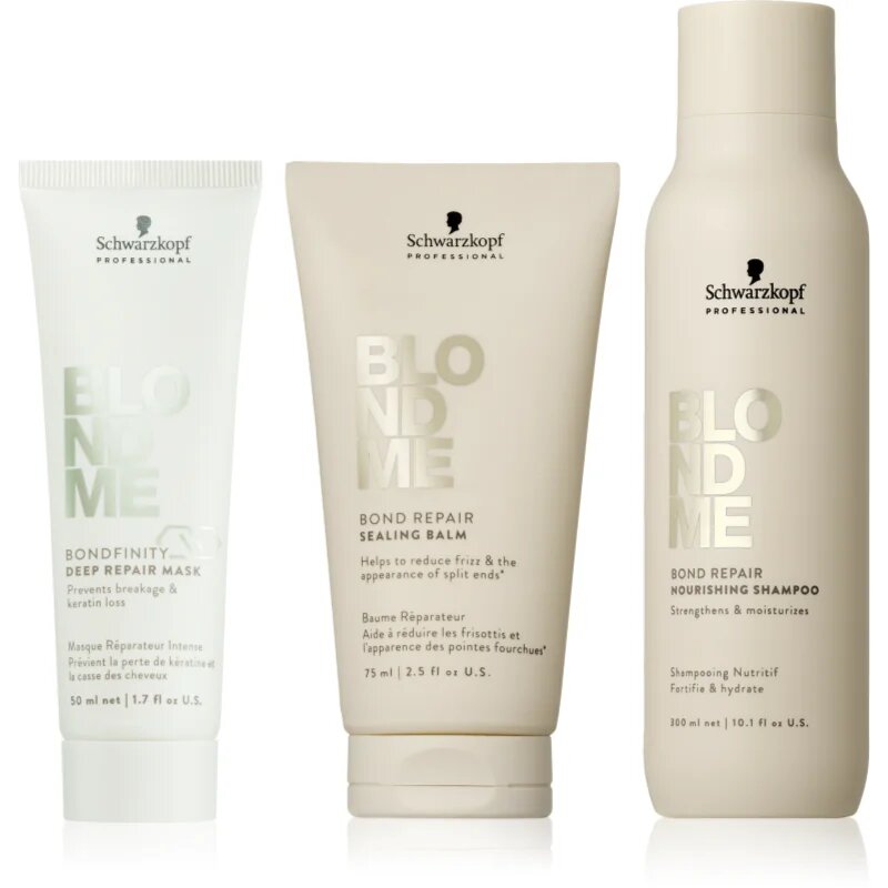Schwarzkopf Professional Blondme Repair Nourishing Set sada pro blond vlasy