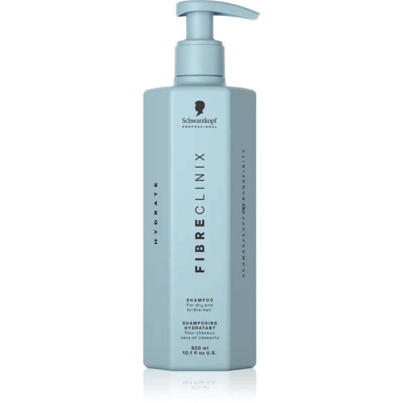 Schwarzkopf Professional Fibre Clinix Hydrate Shampoo hydratační šampon pro suché vlasy 300 ml