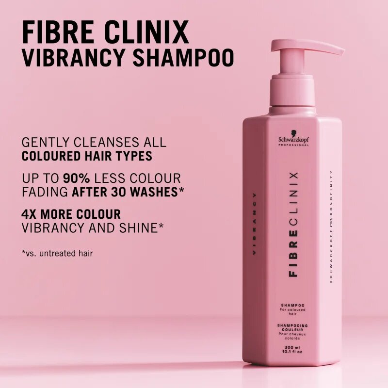 Schwarzkopf Professional Fibre Clinix Vibrancy Shampoo šampon pro barvené vlasy 300 ml
