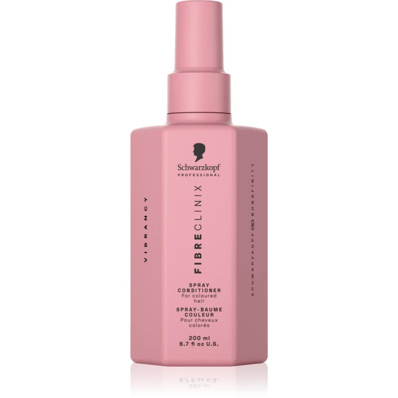 Schwarzkopf Professional Fibre Clinix Vibrancy Spray Conditioner kondicionér ve spreji pro barvené vlasy 200 ml